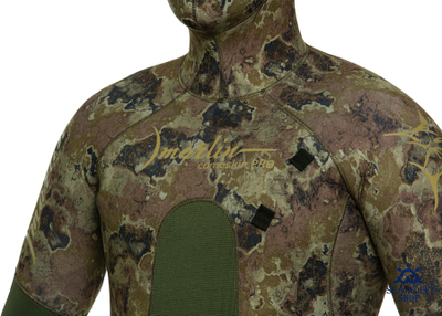 Гидрокостюм неопрен 7мм Marlin CAMOSKIN PRO green р.50