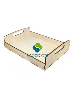 Фанера Заготовка для декорирования Поднос А4 21 x 29 см