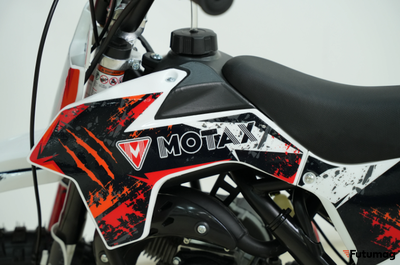 Детский бензиновый миникросс MOTAX 50 PS Бело-красный