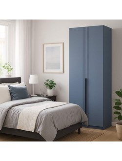 Шкаф распашной  2 дверный Ольга 6 серый