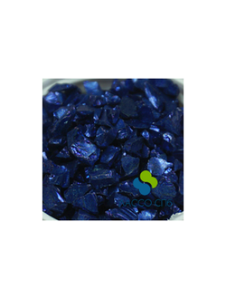 Стеклокрошка декоративная Синяя 3-5 мм 50 г