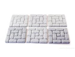 Brickwork floor tiles 1.5&quot; №00