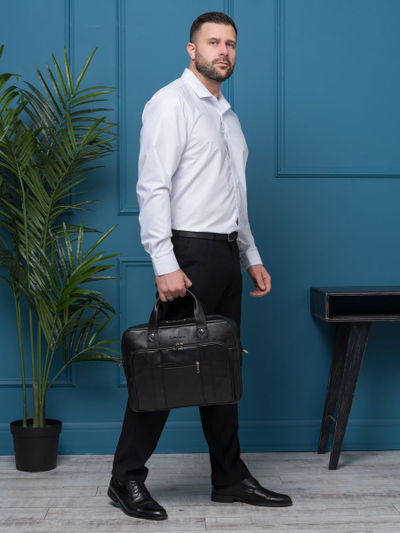 Сумка для ноутбука Rivoli black (арт. 1004-01)