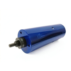 Биметаллическая коронка 130 мм глубина 200 мм с держателем 13 мм