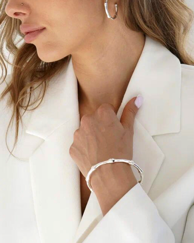 Браслет "Бамбук" цвет серебро A&C (Норвегия)