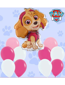 10 шаров на грузе + фигура