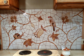 Мозаичное панно