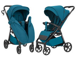 Коляска прогулочная Carrello Bravo Carbon CRL-5530 Azure Blue