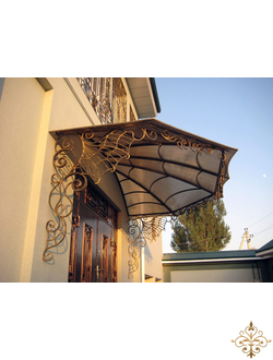 Кованые козырьки