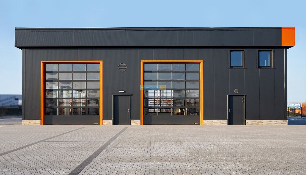 sektsionnyie promyishlennyie vorota na predpriyatie - kiev, lvov, harkov, odessa