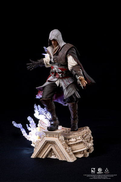 ПРЕДЗАКАЗ - Эцио Аудиторе (серия Assassin's Creed)  - Коллекционная СТАТУЯ 1/8 Assassin’s Creed Animus Ezio (PA048AC) - PureArts ?ЦЕНА: 21500 РУБ.?