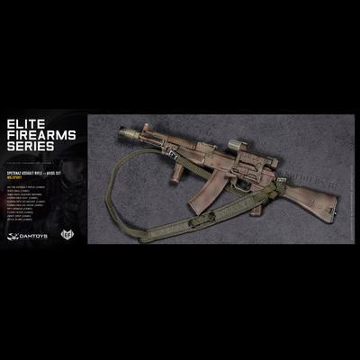 Автомат АК-105 1/6 AK105 SET SPETSNAZ ASSAULT RIFLE (EF007) - DAMTOYS