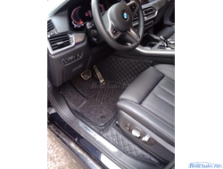 3D коврики в салон BMW X5 из экокожи