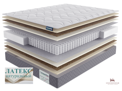 Матрас MAGIC  Grassiflex    (высокий матрас  с  натуральным латексом)