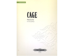 Cage. Nocturne: for violin and piano