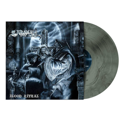 SAMAEL - BLOOD RITUAL LP Silver / Black Galaxy