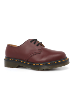 Полуботинки Dr. Martens 1461 SMOOTH бордовые