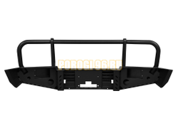 Передний силовой бампер серии Трофи на Nissan Navara III (D40) 2005-2010 (02.012.01)