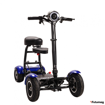 Трицикл GreenCamel Кольт 815 (36V 15,6Ah 2x400W) FAT Красный