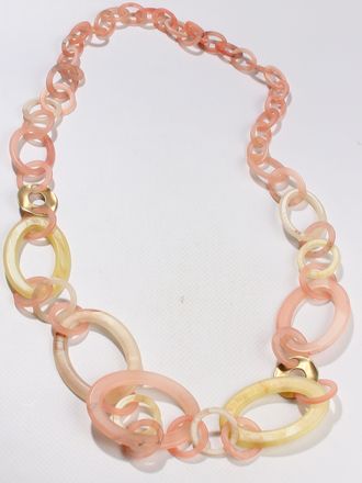 Украшение из акрила  "ЦЕПИ" розовое