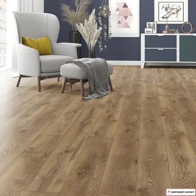 Ламинат Classen Evolution WR Дуб Альбиано 63127 33 класс толщина 8 мм с фаской 2.519 м2