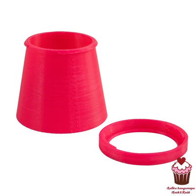 Набор насадок для зефирных роз №1 (адаптер + 3 диска)