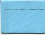 Набор цветных конвертов С6 - 5 штук (синие)