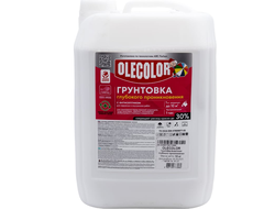 Грунтовка акриловая глубокого проникновения (10кг) OLECOLOR [58315]