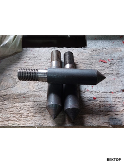 Зуб бороны БЦД ст65г (ф20мм L=100мм М16)