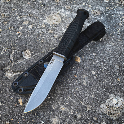 ТАКТИЧЕСКИЙ НОЖ ФИНСКИЙ сталь Х12МФ, рукоять резина, НОЖНЫ ABS