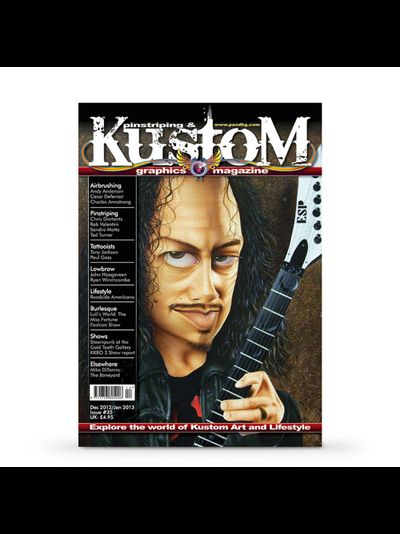 Pinstriping And Kustom Graphics Magazine, Иностранные журналы об аэрографии, AirBrush, Intpressshop