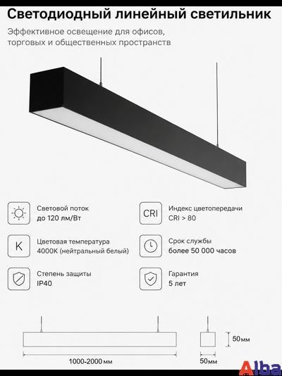 линейный светильник