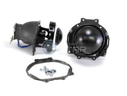 Комплект Hella R New с рамками для замены штатных ксеноновых / галогенных линз автомобиля Subaru Legacy Outback B13 (2003 - 2006) и B14 (2009-н.в.)