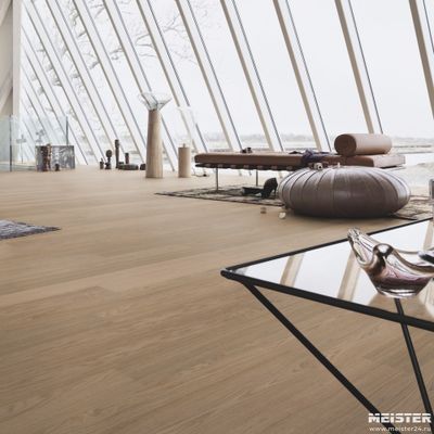 Паркетная доска Meister Дуб Гармония Жемчужный 8816 PS300R