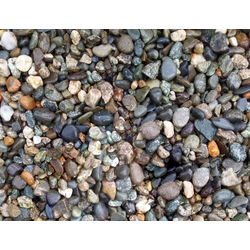 Гравий речной пёстрый, фракция 2-5 мм