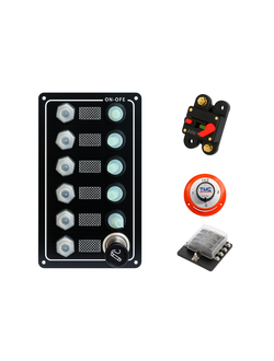 Выключатели, предохранители и аксессуары