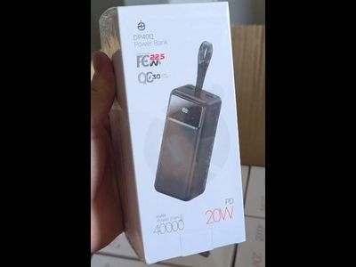 Внешний АКБ (Power bank) Deespi  DP40Q 40000mAh PD20W/QC3.0/Fast 22.5W/LED Display (Black)