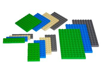 Малые строительные платы LEGO 9388