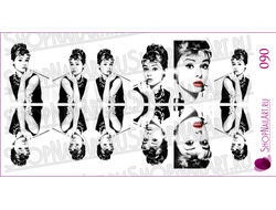 Слайдер-дизайн 090 - Одри Хепбёрн