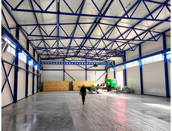 Ангар склад производство с кран балкой Санкт-Петербург