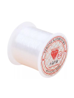 Леска для бисера 0,25 мм 200  прозрачная