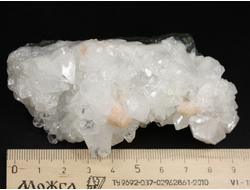 Апофиллит, Стильбит, сросток кристаллов, Индия (93*45*42 мм, 198 г) №28824