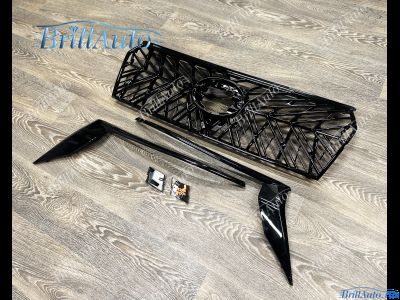 Решетка Toyota Prado 150 рестайлинг 2018+ TRD черная