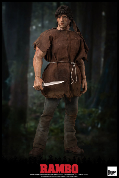 Джон Рэмбо (Сильвестр Сталлоне) - КОЛЛЕКЦИОННАЯ ФИГУРКА 1/6 John Rambo (3Z02880W0) - threezero