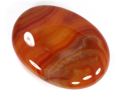 Сердолик, полировка плоская, Ботсвана (61*45*15 мм, 71 г) №38026