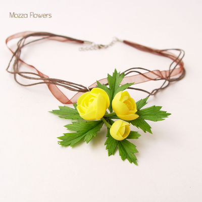 Комплект "Купавки" из полимерной глины