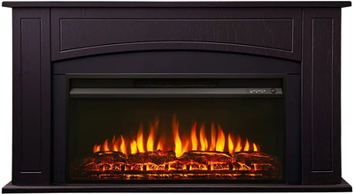 Линейный электрокамин Canberra DN с очагом Flash 36