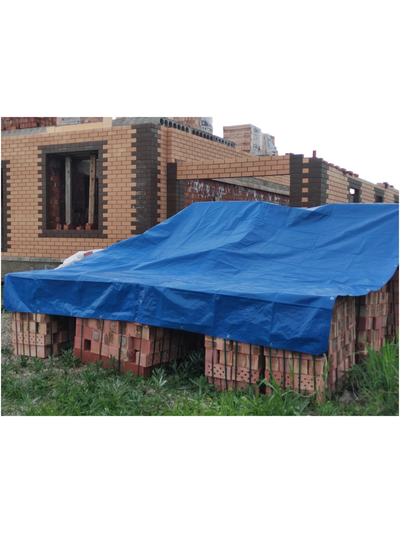 Тент Тарпаулин садовый 2х3 м, 70 г/м2, шаг люверсов 1 м