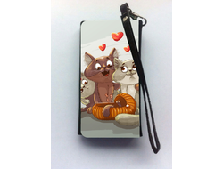 Универсальный чехол на телефон Котики №14