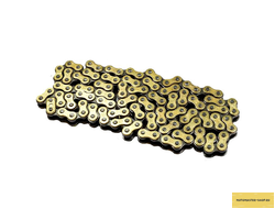 Цепь привода 520H 120L (усиленная) золотая SFR